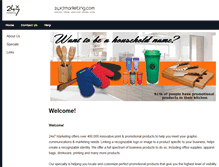 Tablet Screenshot of 24x7marketing.com